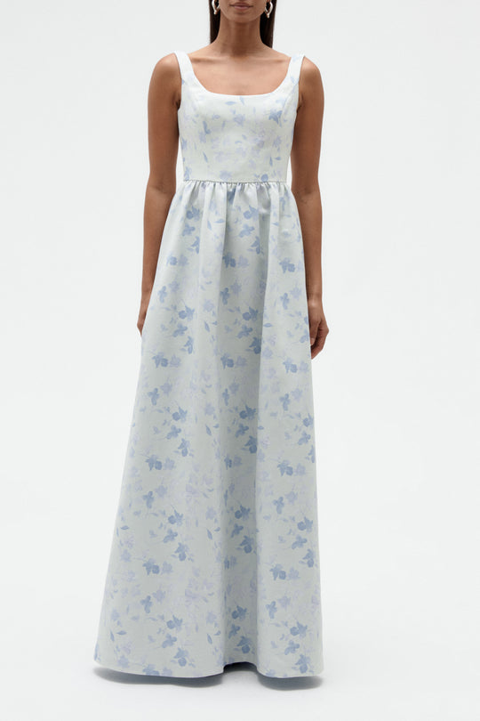 Winslow, $360, dress from Collection Bridesmaids by Amsale, Fabric: faille