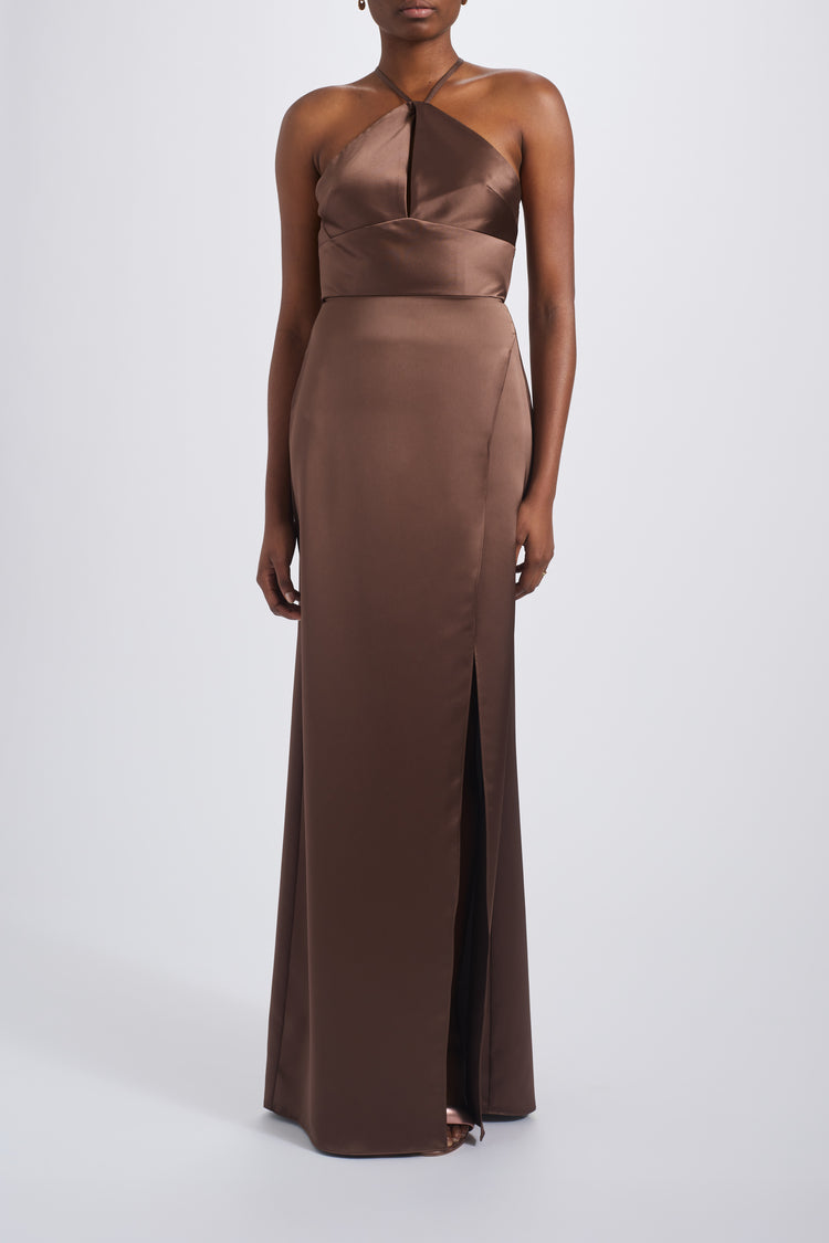 Zinnia, dress from Collection Bridesmaids by Amsale, Fabric: fluid-satin