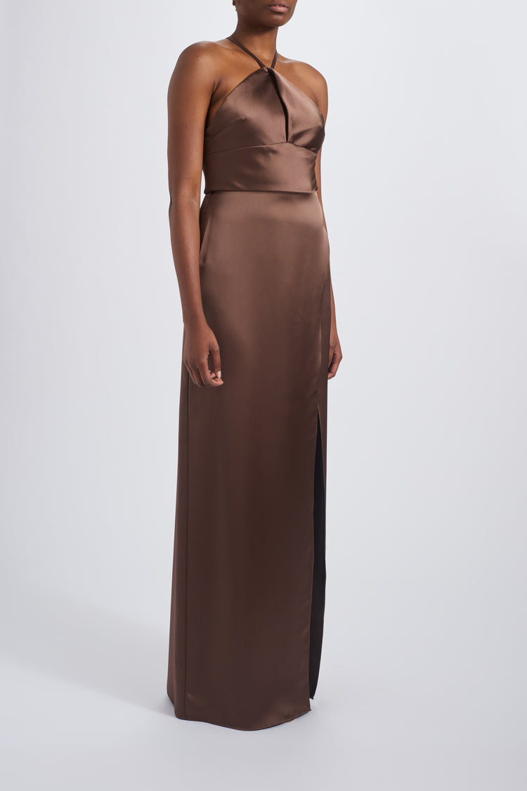Zinnia, dress from Collection Bridesmaids by Amsale, Fabric: fluid-satin