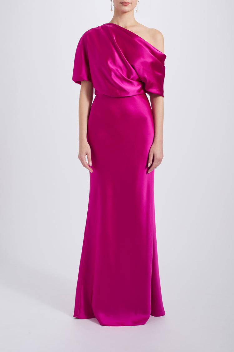 P359S - Fuchsia, dress by color from Collection Evening by Amsale