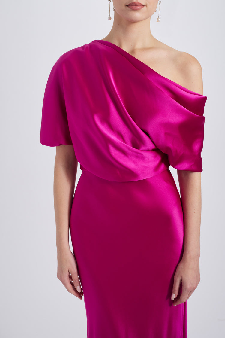 P359S - Fuchsia, dress by color from Collection Evening by Amsale