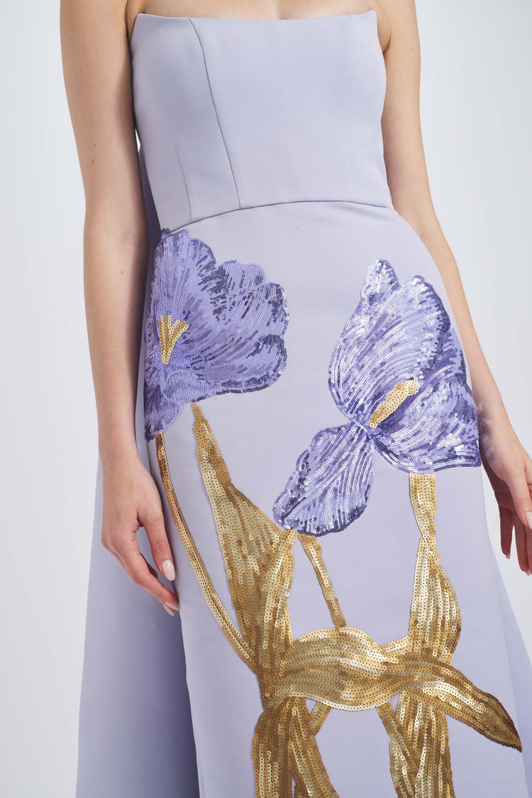 P814A - Lilac, dress by color from Collection Evening by Amsale