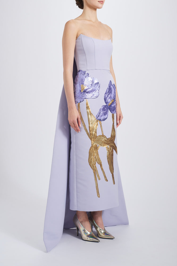 P814A - Lilac, dress by color from Collection Evening by Amsale