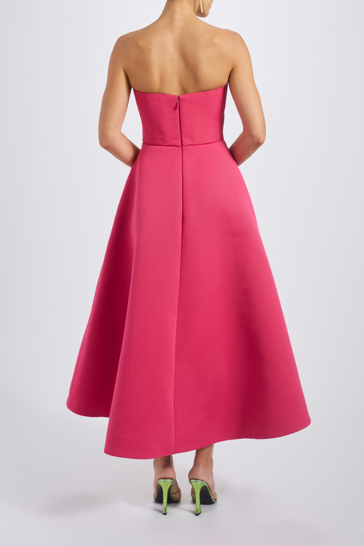 P820A - Cerise, dress by color from Collection Evening by Amsale