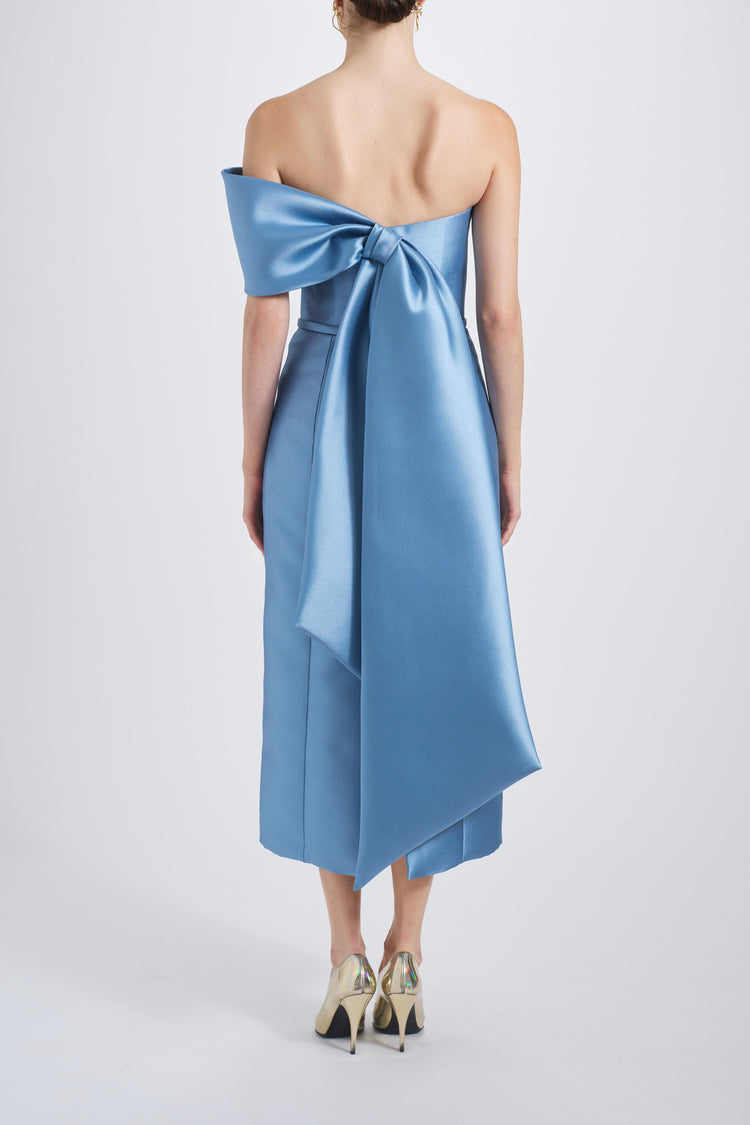 Bow Cocktail Dress, dress from Collection Evening by Amsale, Fabric: mikado