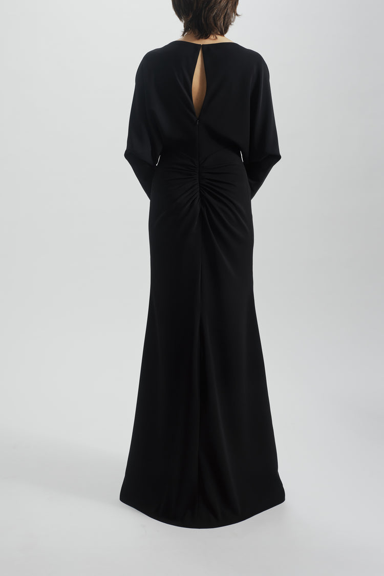 Dolman Sleeve Dress, dress from Collection Evening by Amsale, Fabric: crepe