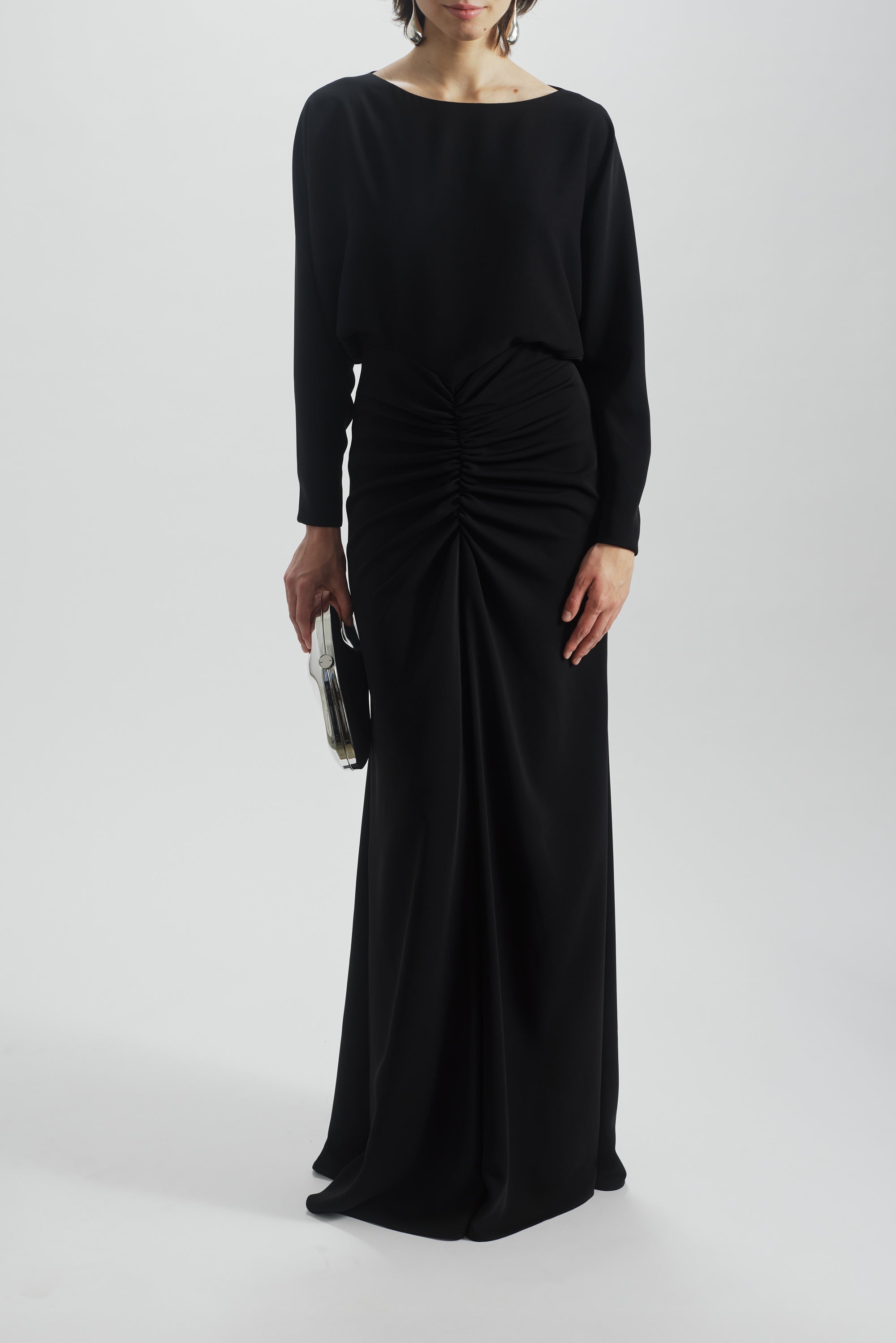 Dolman Sleeve Dress Black / 6 | Amsale Dolman Sleeve Dress Black / 6 | Amsale