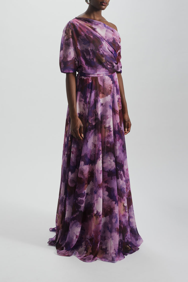 Image number 1: Printed Slouch Dress, side view