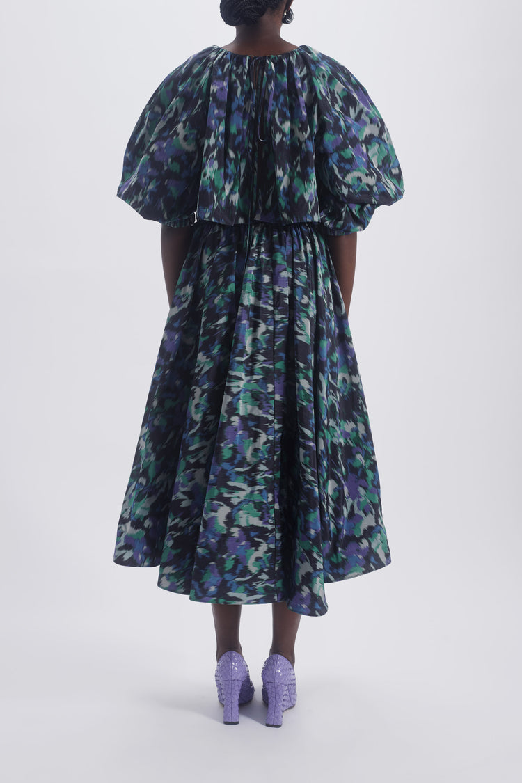 Ballon Sleeve Dress, dress from Collection Evening by Amsale, Fabric: taffeta