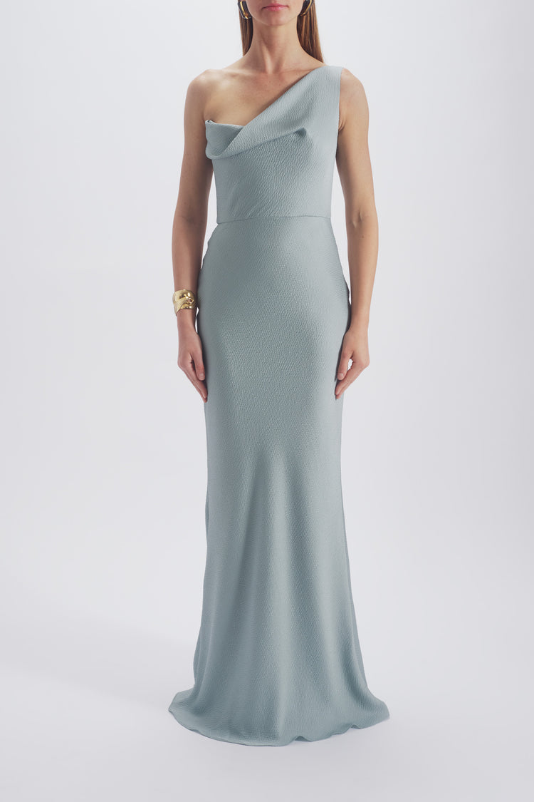 Hammered Satin Gown Hammered Satin Gown