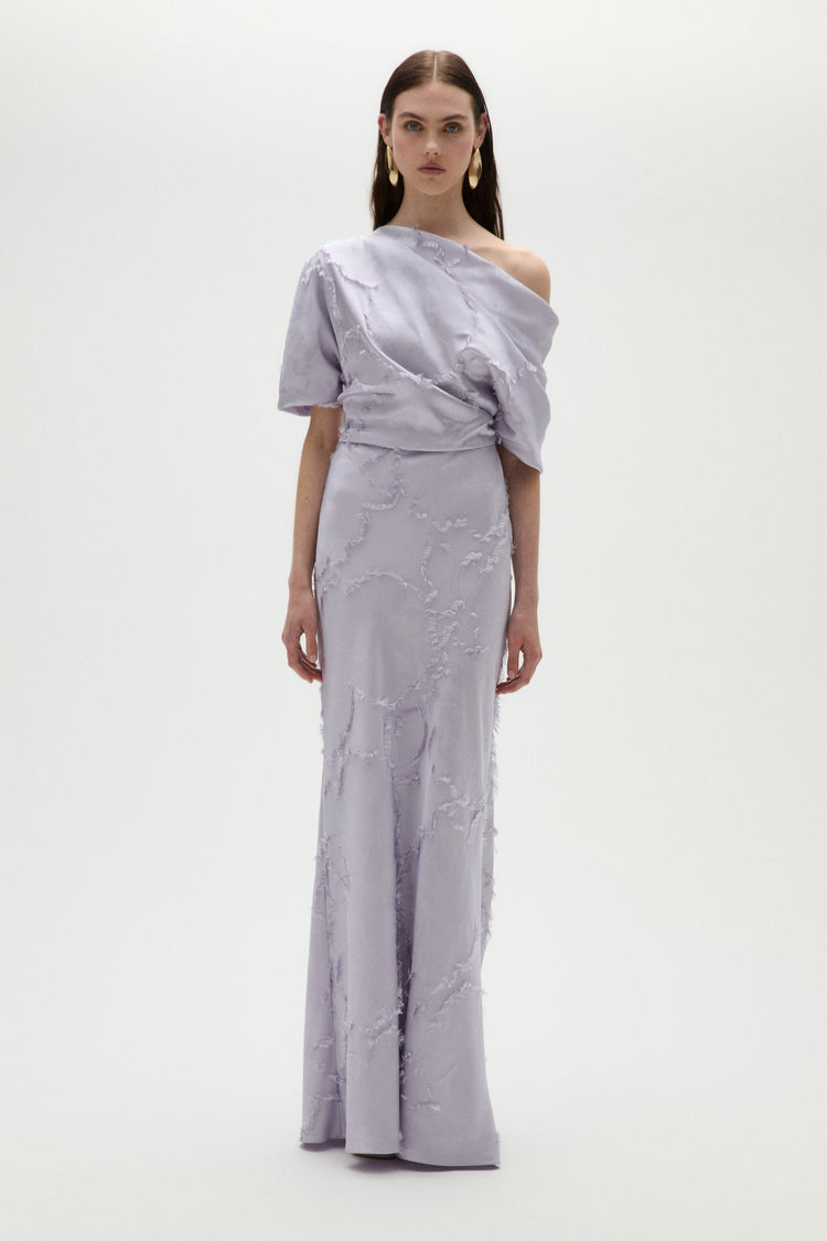 Jacquard Slouch Dress, dress from Collection Evening by Amsale, Fabric: jacquard