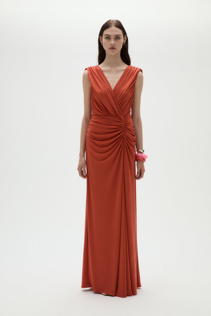 Product Jersey Draped Gown Image