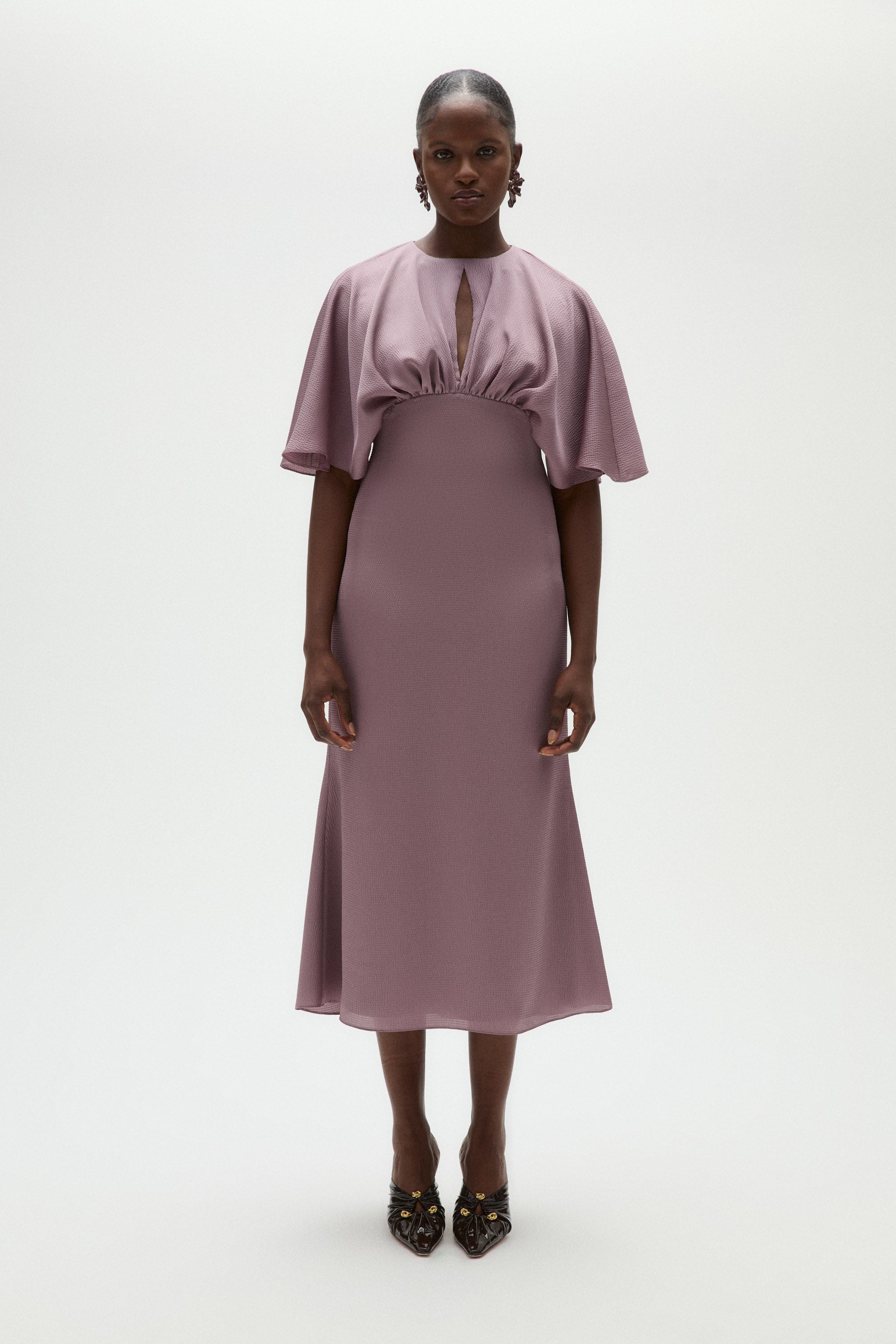Hammered Satin Cocktail Dress | Amsale Hammered Satin Cocktail Dress | Amsale