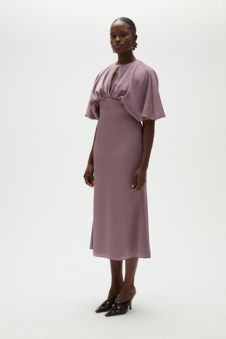 Hammered Satin Cocktail Dress, dress from Collection Evening by Amsale, Fabric: hammered-satin