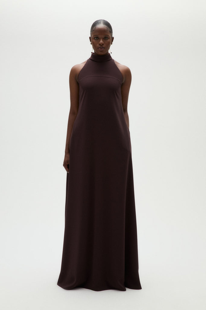 Product Technical Crepe Trapeze Gown Image