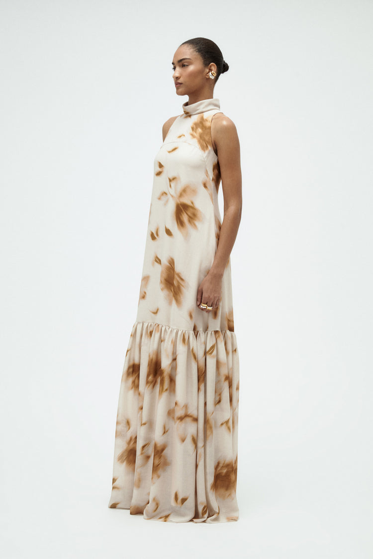 Floral Printed Trapeze Gown, dress from Collection Evening by Amsale