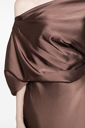 P359S - Truffle, $495, dress by color from Collection Evening by Amsale