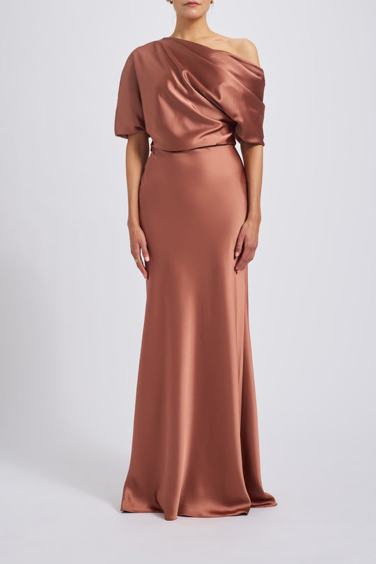 P359S - Sienna, $495, dress by color from Collection Evening by Amsale