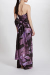 P580 - Metallic Cloqué Column Gown, dress from Collection Evening by Amsale, Fabric: metallic-cloqué