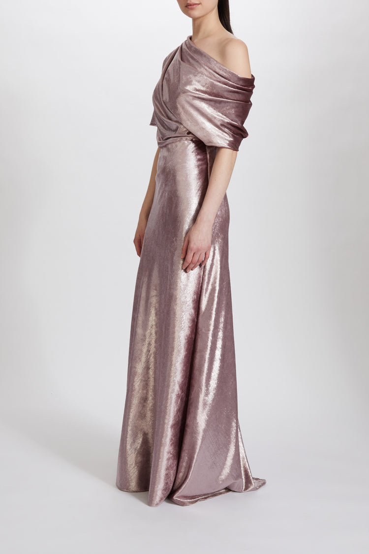 P610 - Mauve, dress by color from Collection Evening by Amsale