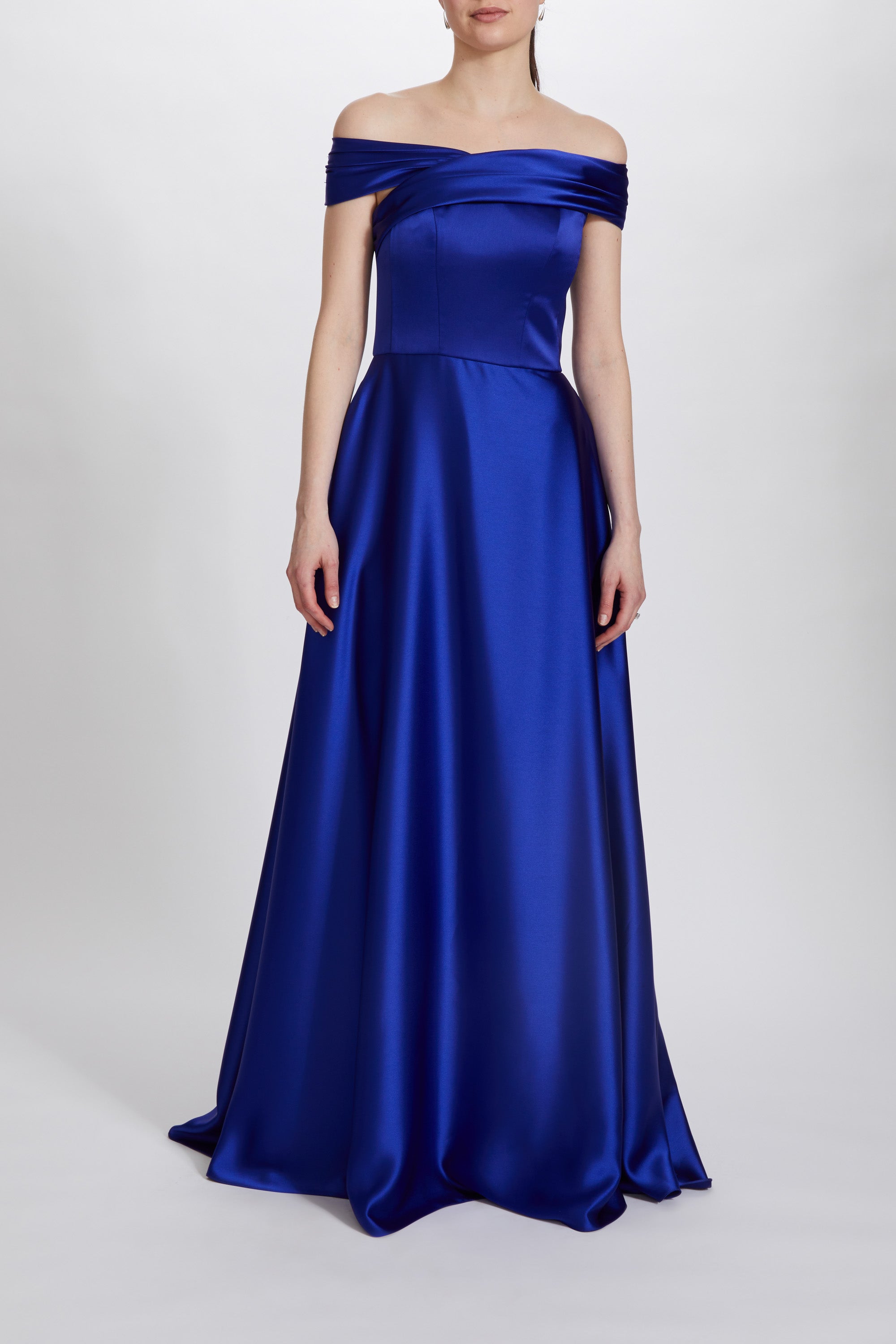 Moire Taffeta Prom Dresses