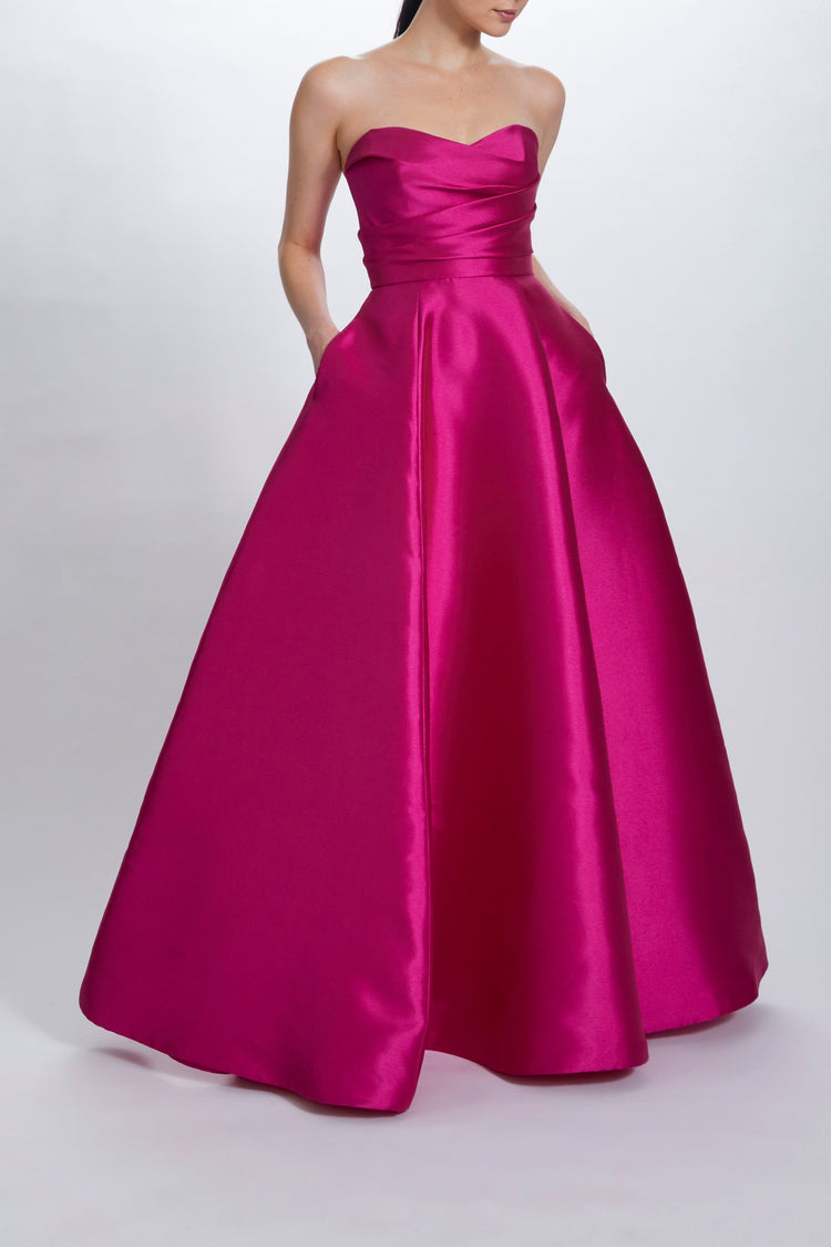 P705M - Black, dress by color from Collection Evening by Amsale