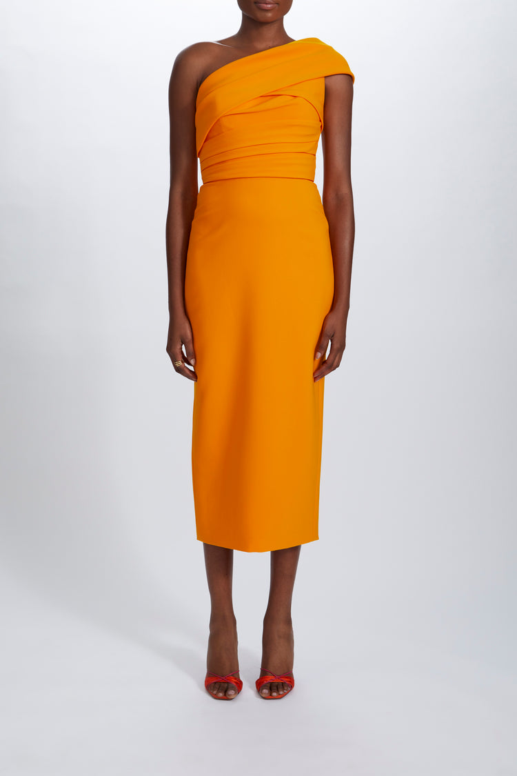 P711P - Coral, dress by color from Collection Evening by Amsale