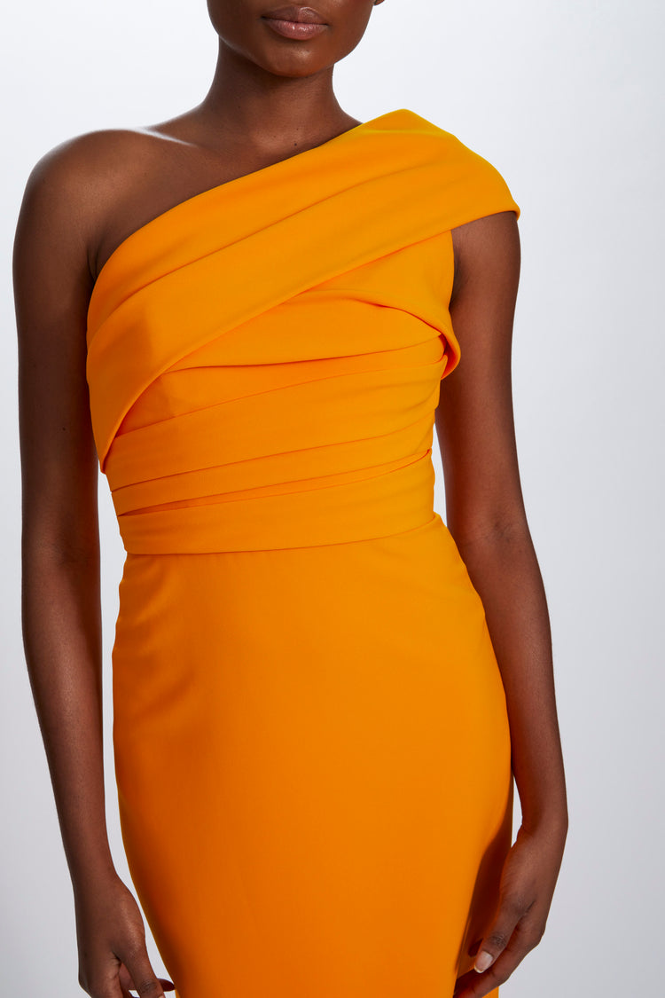 P711P - Coral, dress by color from Collection Evening by Amsale