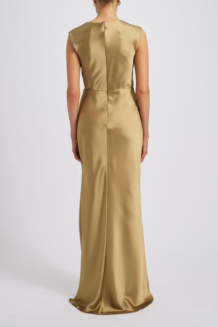P746S - Copper, dress by color from Collection Evening by Amsale