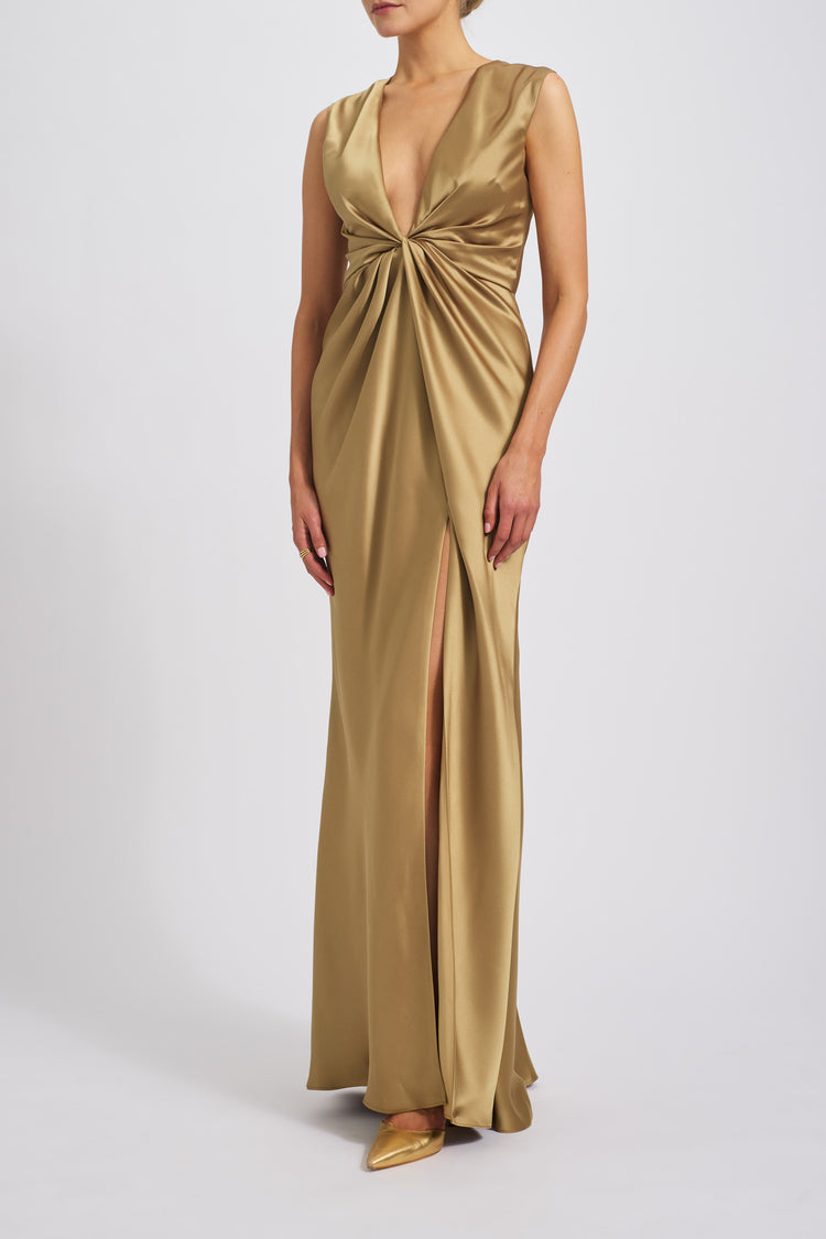 P746S - Copper, dress by color from Collection Evening by Amsale