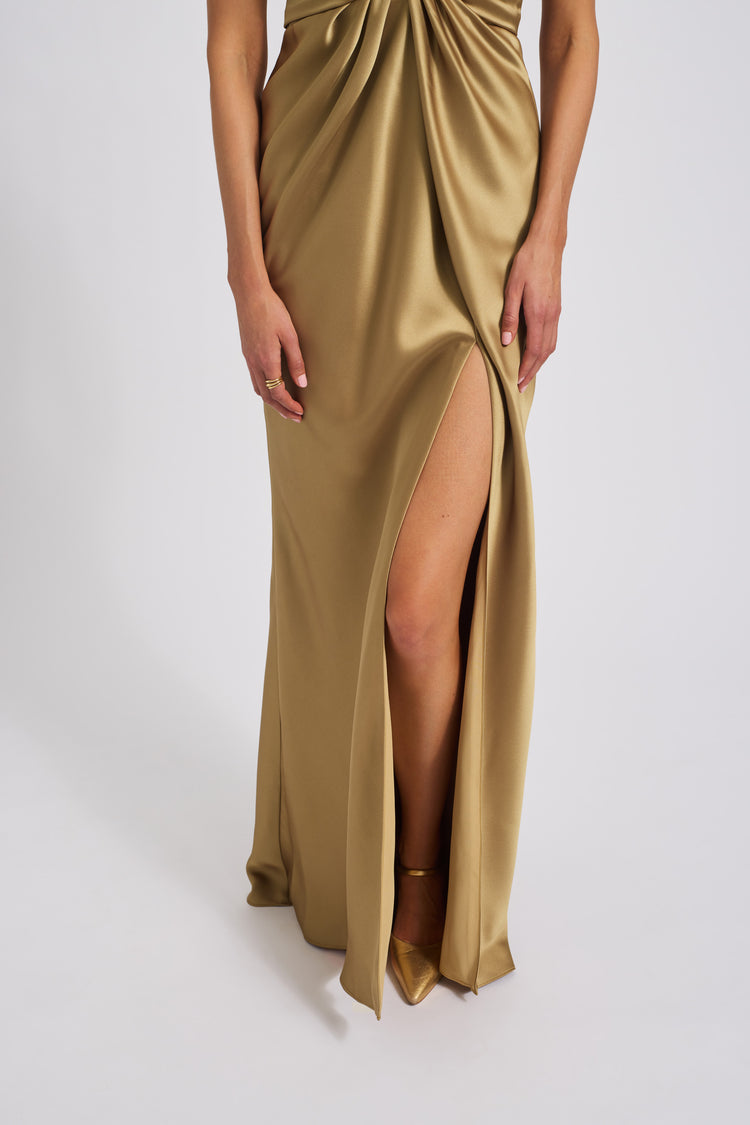 P746S - Copper, dress by color from Collection Evening by Amsale