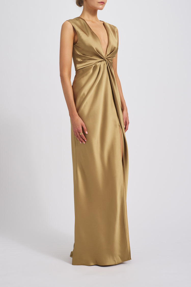 P746S - Copper, dress by color from Collection Evening by Amsale