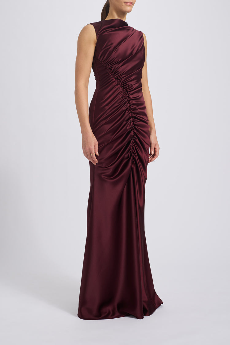 P747S - Copper, dress by color from Collection Evening by Amsale