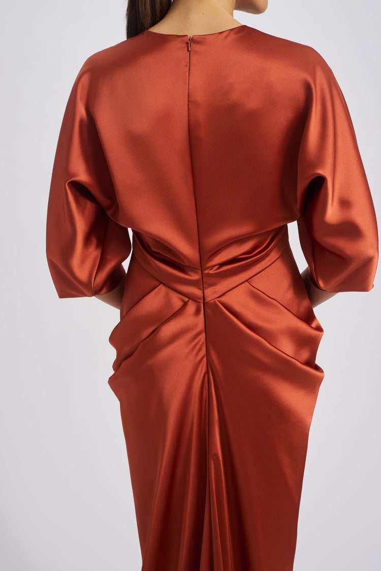 P748S - Truffle, dress by color from Collection Evening by Amsale