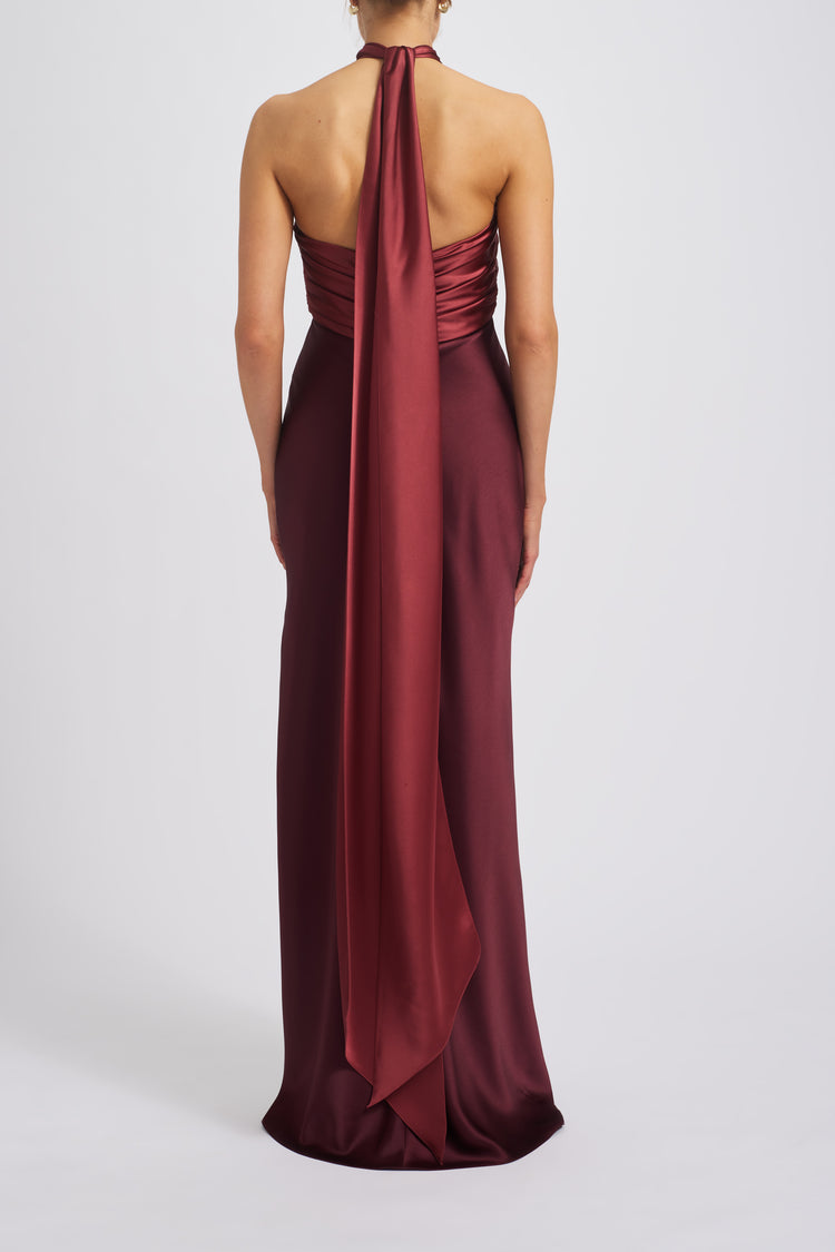 P757CBS - Mocha-Truffle, dress by color from Collection Evening by Amsale