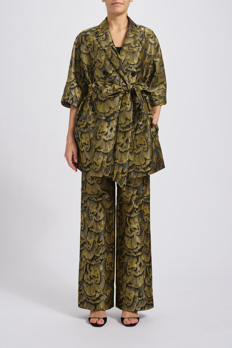 Image number 0: P768 - Olive-multi, front view