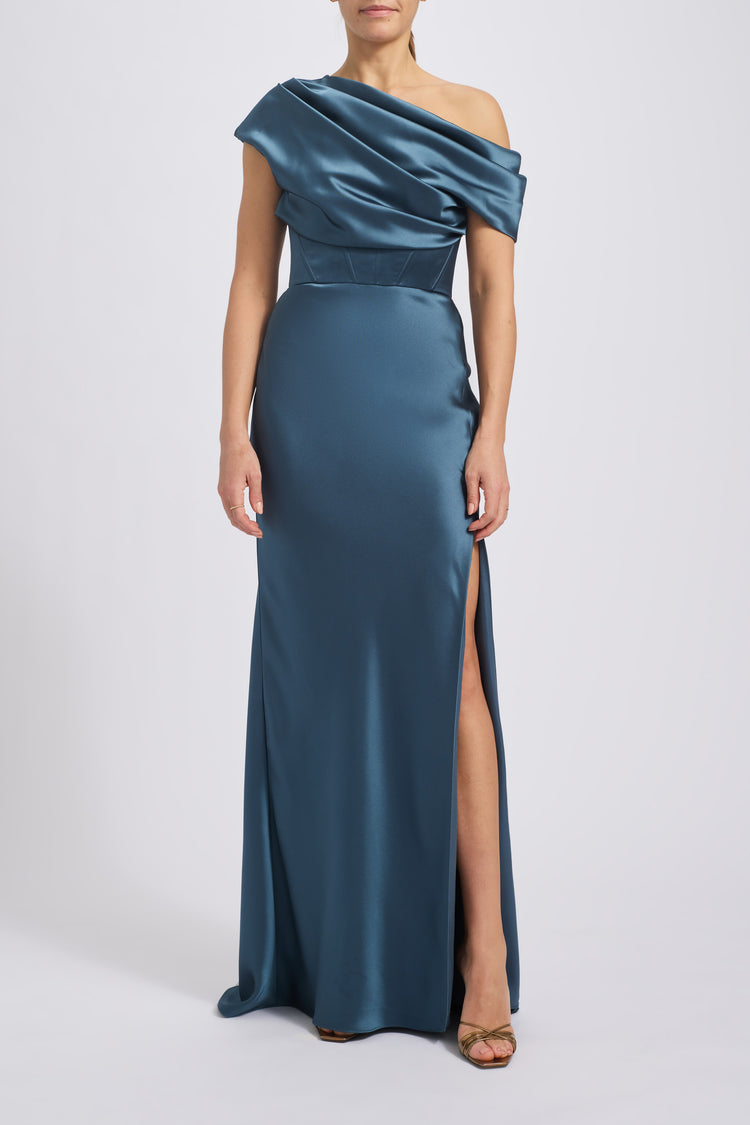 P782S - Copper, dress by color from Collection Evening by Amsale