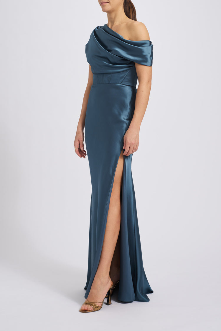 P782S - Copper, dress by color from Collection Evening by Amsale