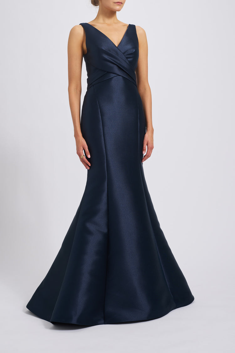 P787M - French-blue, dress by color from Collection Evening by Amsale