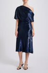 P734 - Navy, dress by color from Collection Evening by Amsale