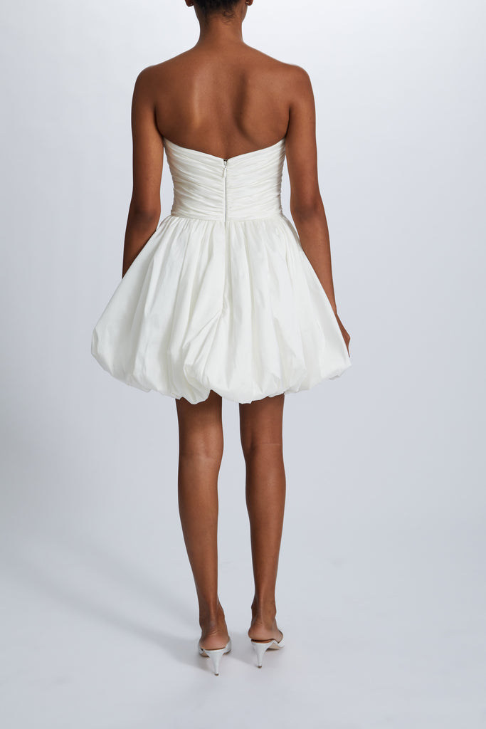 Taffeta Mini Dress Ivory / 16 Taffeta Mini Dress Ivory / 16