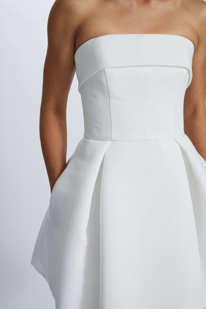 Faille Mini Dress Amsale Faille Mini Dress Amsale