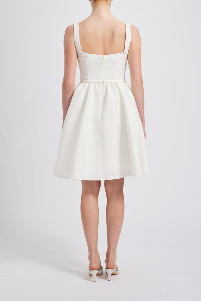 Product Faille Side Gather Dress Image