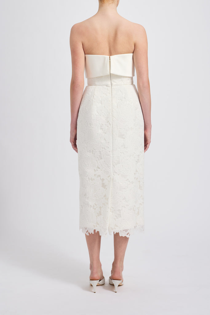 Guipure Lace Dress Ivory / 00 | Amsale Guipure Lace Dress Ivory / 00 | Amsale