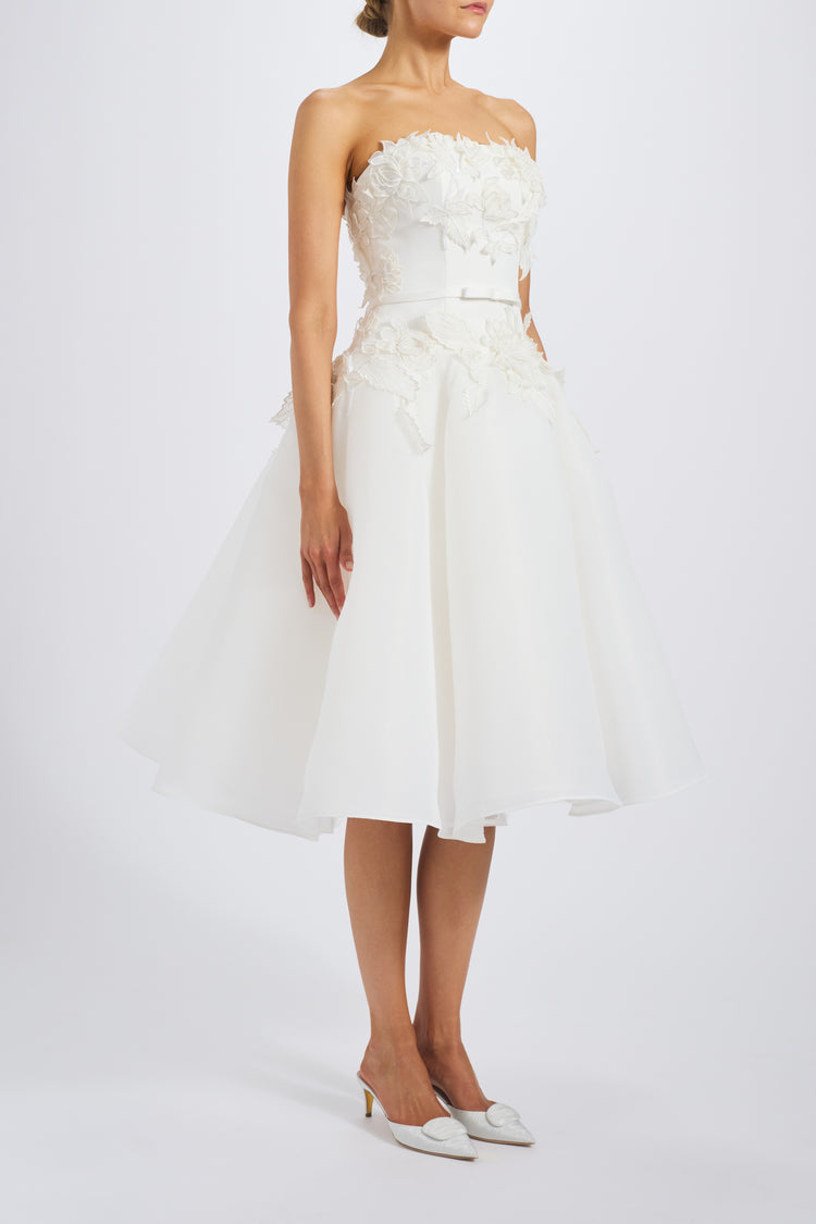 Image number 4: Gazar Embroidered Flower Dress, side view