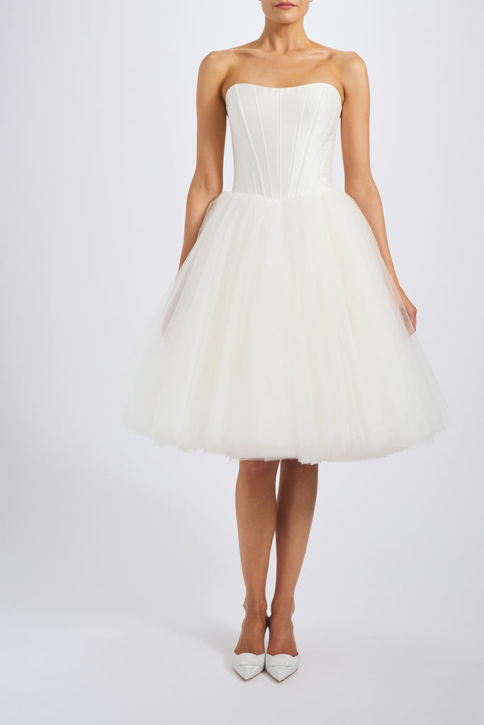 Drop-Waist Corset Dress – Amsale