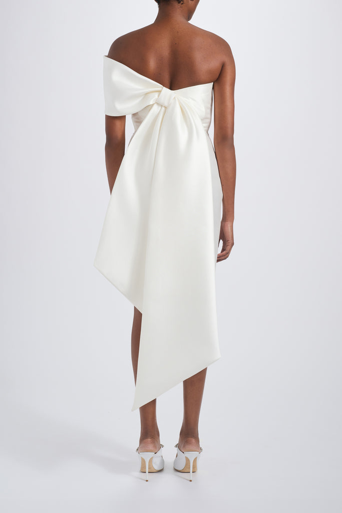 bow dress. Off-the-Shoulder Bow Dress