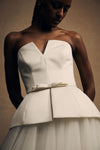 Banks, dress from Collection Bridal by Amsale, Fabric: italian-double-duchess-satin