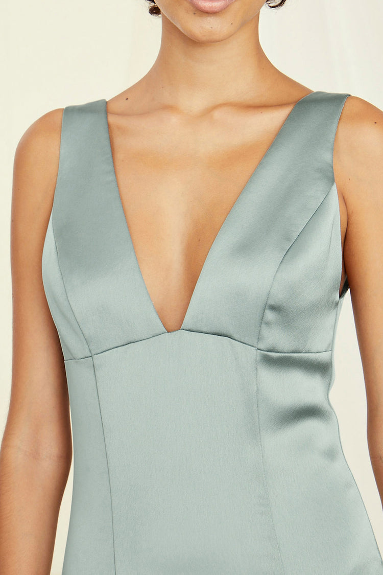 Leif, dress from Collection Bridesmaids by Amsale, Fabric: fluid-satin