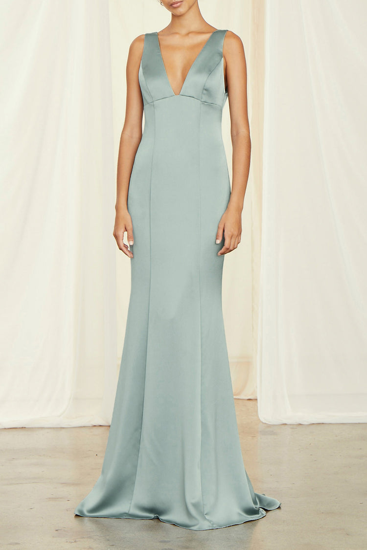 Leif, dress from Collection Bridesmaids by Amsale, Fabric: fluid-satin